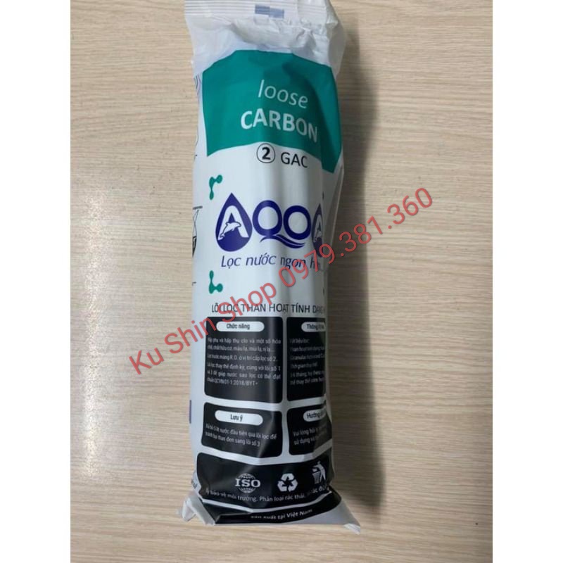 Combo 5 Lõi lọc nước AQUA số 2 - Cam kết Hàng chính hãng!
