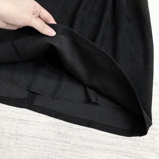 Chân váy nhung tăm rúm lệch ( hàng tk may 2 lớp)