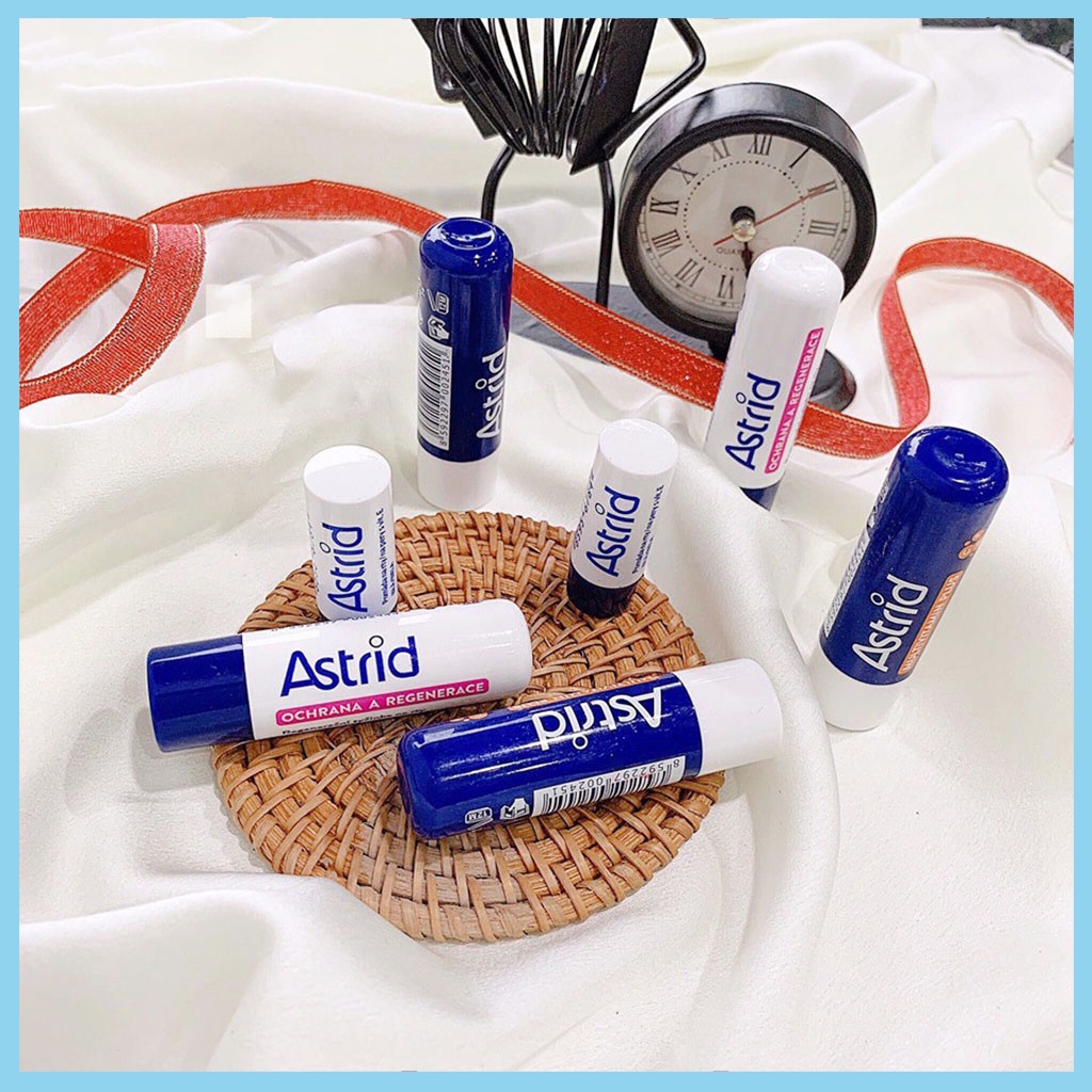 Son dưỡng môi mỡ hươu Astrid Multivitamin tẩy da chết, tái tạo môi mềm, ẩm, Son dưỡng Astrid - Sarah Beaute