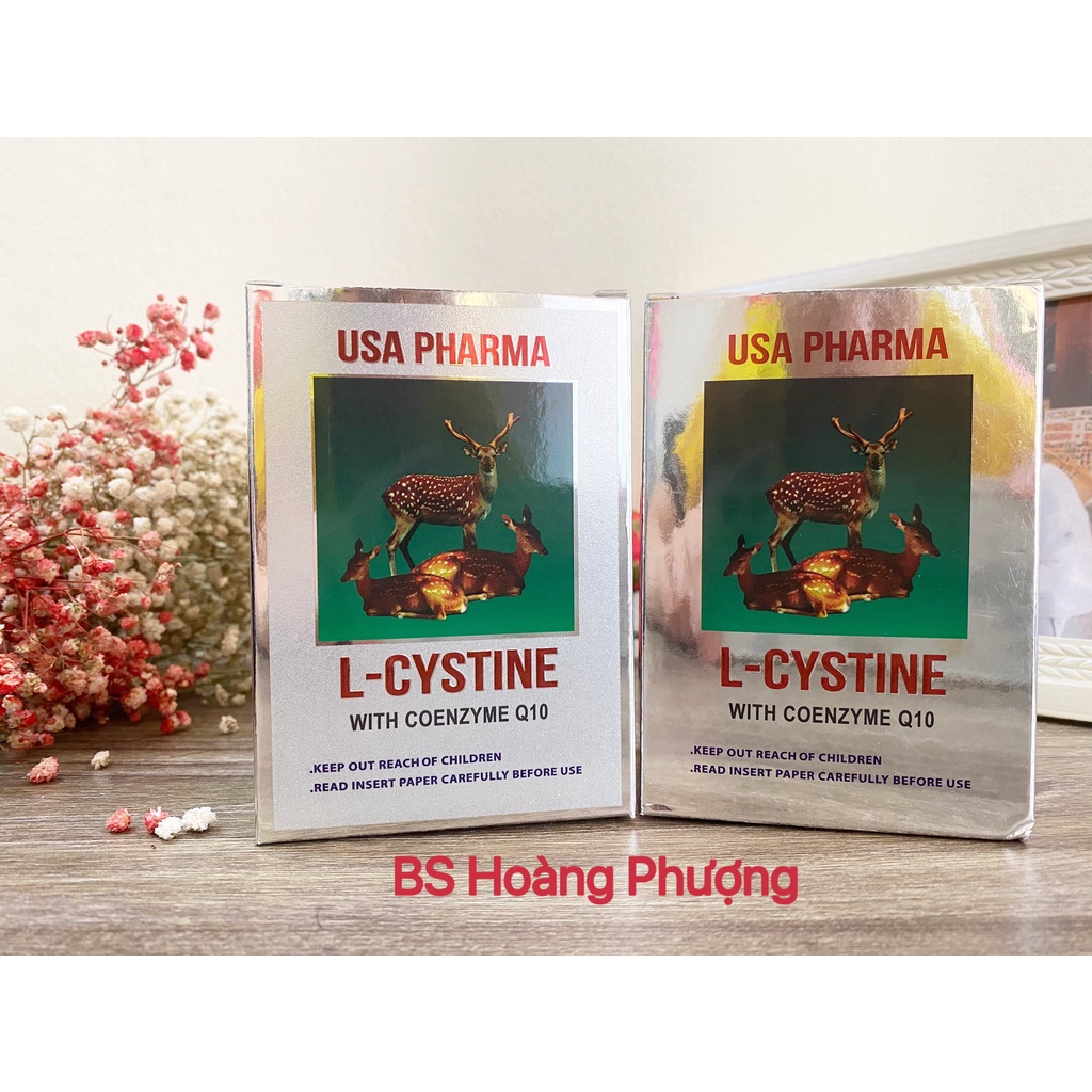 Viên uống đẹp da, tóc, hỗ trợ điều trị tàn nhang, nám, giúp sáng da L cystine