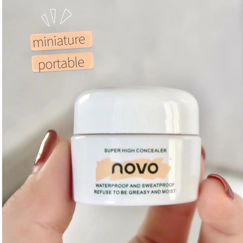 Novo® Kem Che Khuyết Điểm Hydrat Hóa Lâu Trôi Đặc Biệt 12g 5373