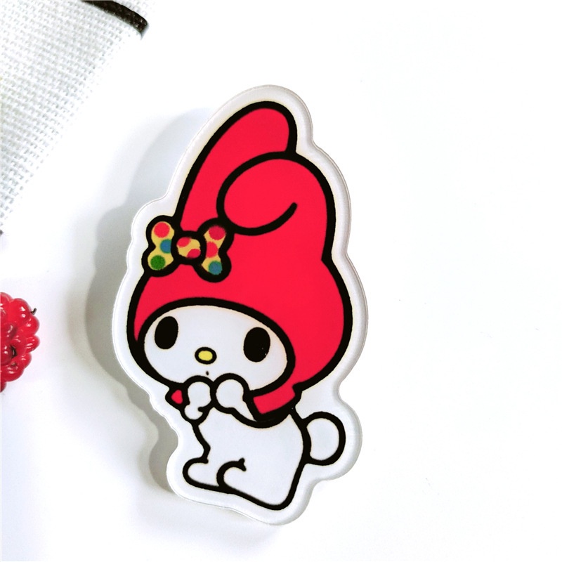 Sanrio 1 Huy Hiệu Cài Áo Họa Tiết Hoạt Hình kuromi diy