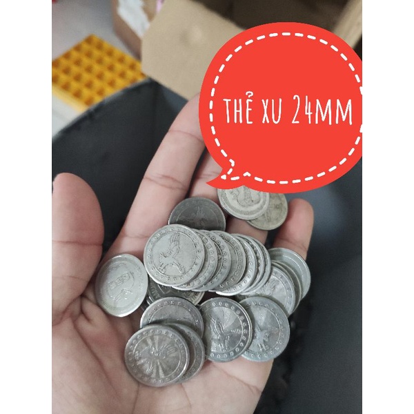 Xu thẻ game 24mm  qua sử dụng 95-99%