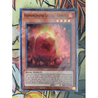 Adamancipator crystal - leonite - sesl-en004 - super rare 1st edition