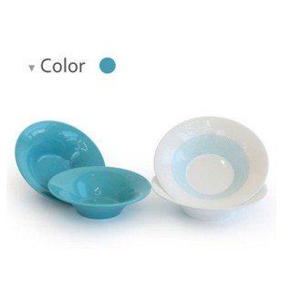 Đĩa sứ panchan 5.5'' xanh blue - erato - hàng nhập khẩu hàn quốc