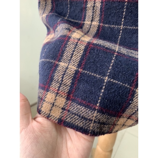 Min2handshop Chân váy caro xanh ôm nhật