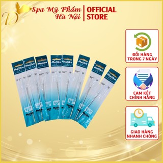 Cây nặn mụn malika, que năn mụn inox 2 đầu dùng cho cá nhân spa,tmv