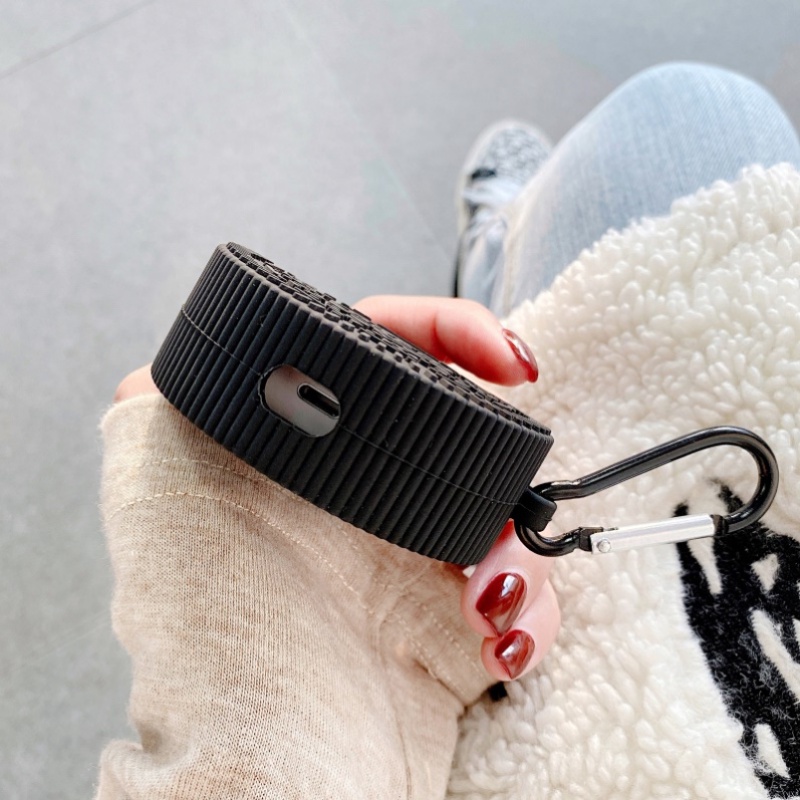 Vỏ Bảo Vệ Hộp Sạc Tai nghe không dây Bằng Silicon Mềm Hình Bánh Quy Cho Apple Airpods Pro 2 Case 3 1