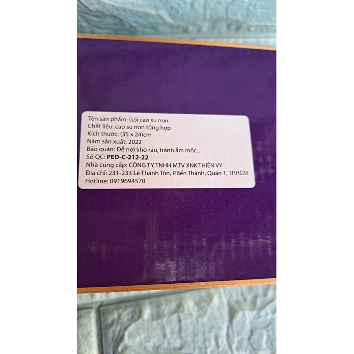 Gối cao su non cho bé Pediasure