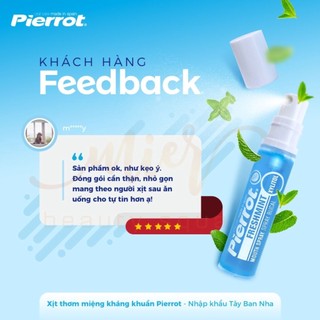 Nước Xịt Thơm Miệng Diệt Khuẩn Pierrot 10ml