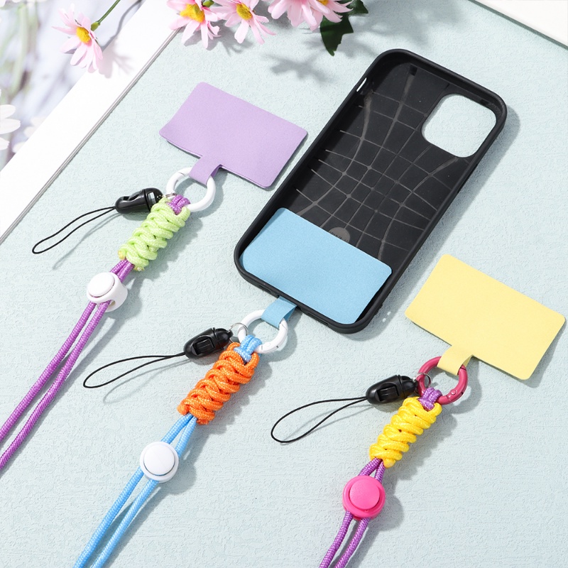 1 Dây Đeo Điện Thoại Đeo Chéo Vai Bằng Nylon Nhiều Màu Tùy Chỉnh Tiện Dụng