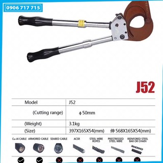 Kìm cắt cáp nhông J52