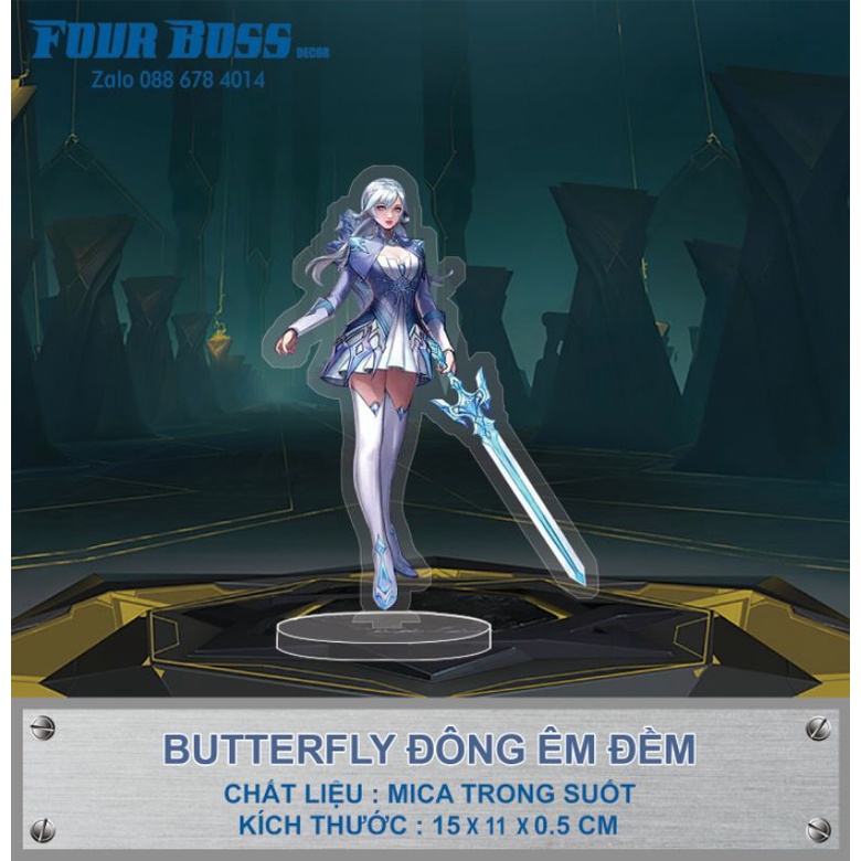 Mô Hình Tướng Butterfly Đông Êm Đềm Trong Game Liên Quân Mobile - Arena of Valor