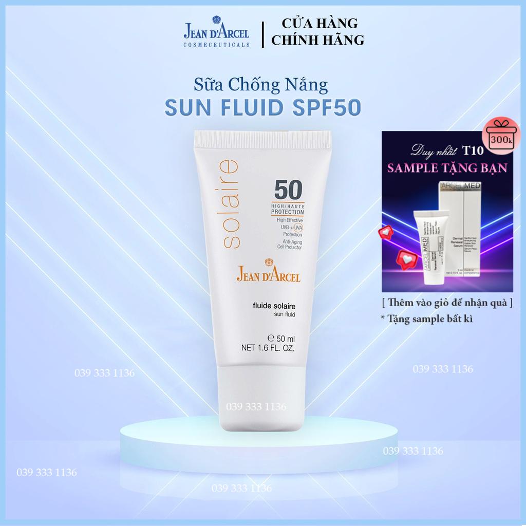 Sữa chống nắng SPF50 Jean D'Arcel _ Jean Darcel Sun Fuild 50ml