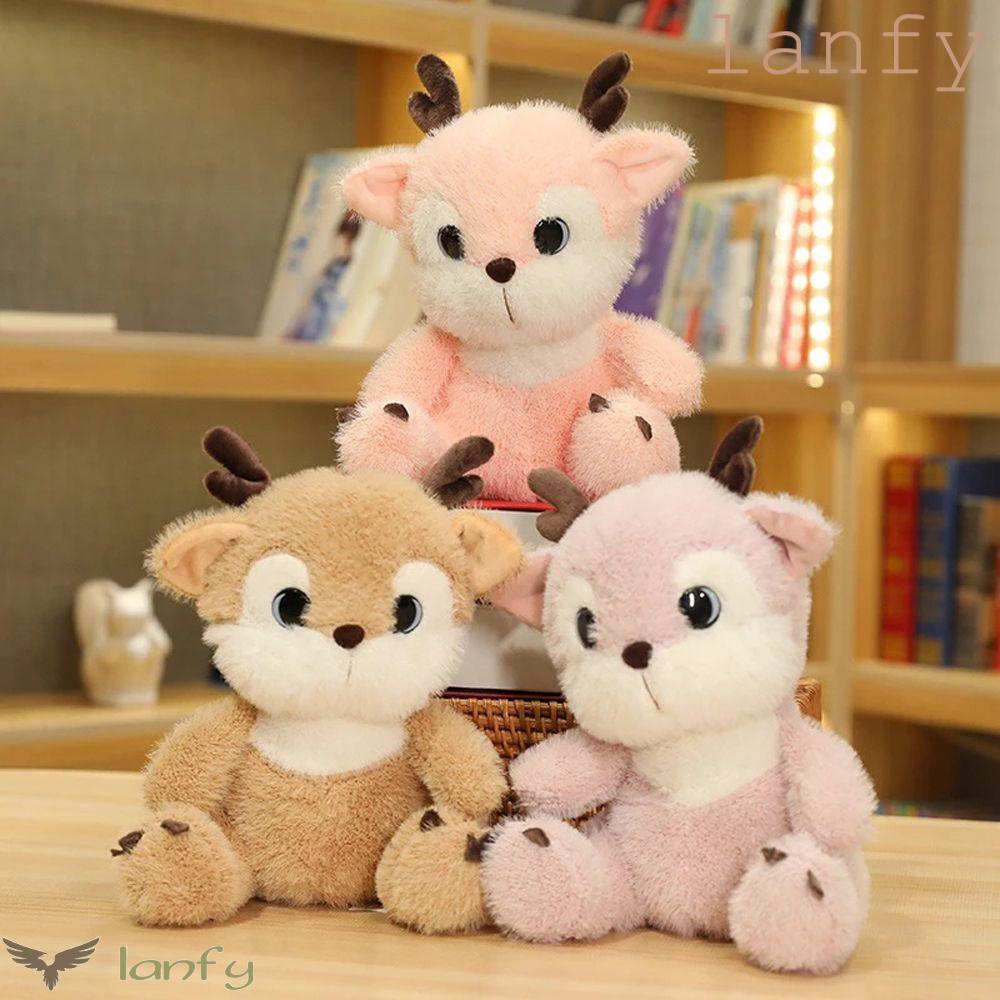 Hươu Cao Cổ Nhồi Bông Mềm Mại Trang Trí Nhà Cửa