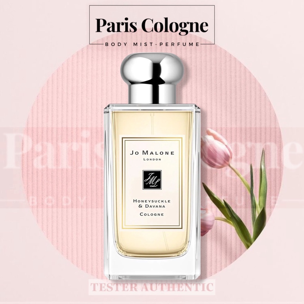 | 𝐏𝐀𝐑𝐈𝐒 𝐂𝐎𝐋𝐎𝐆𝐍𝐄 | Jo Malone Honeysuckle & Davana | Nước hoa nữ | ngọt ngào và thuần khiết