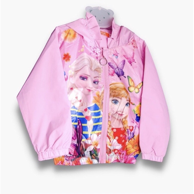 Áo khoác gió elsa bé gái