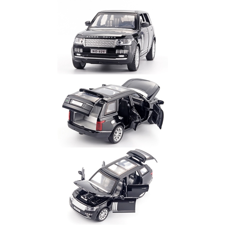 Mô hình xe ô tô Land Rover - Range Rover tỉ lệ 1:32 khung hợp kim