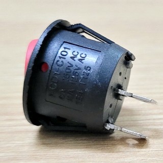 Công tắc bập bênh tròn 21mm KCD1