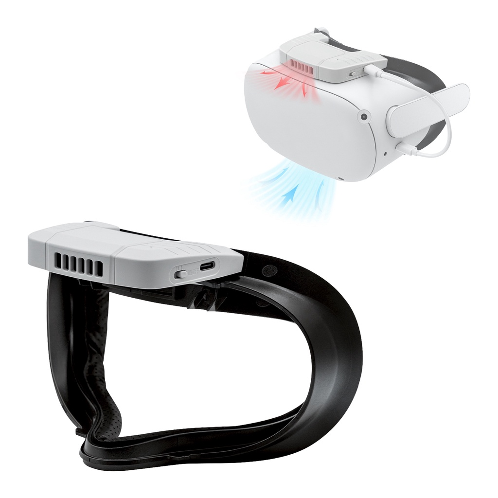KJH Quạt làm mát cho Oculus Quest 2
