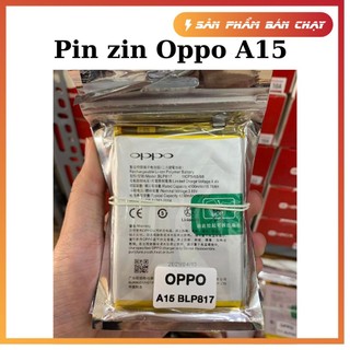 Pin oppo a15 zin chính hãng oppo sản xuất, dung lượng 4230mah, mã pin blp 817, bảo hành 3 tháng