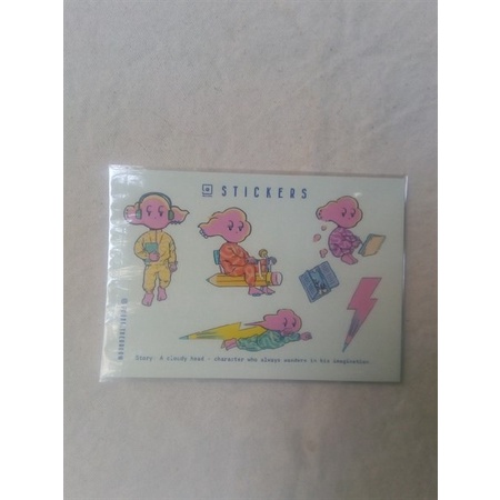 [The o room ]Sticker "đầu óc trên mây"