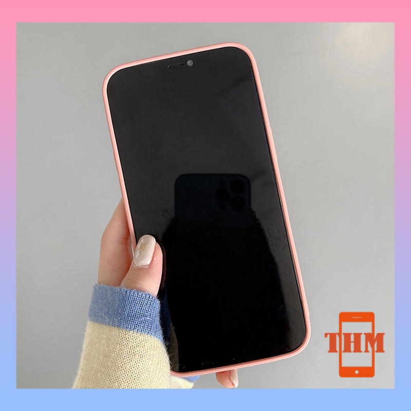 Ốp điện thoại gấu thỏ hồng xinh xắn cho iPhone 13Pro Max 13Pro 13 12ProMax 12Pro 12Mini 11 Pro Max X XS Max XR 7 8 Plus-034