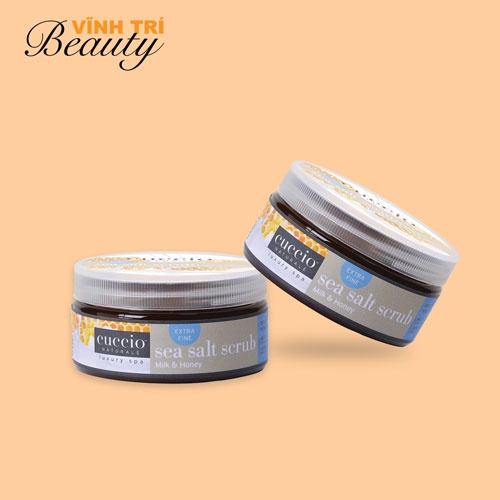 Muối Tẩy Tế Bào Chết Body Cuccio Tinh Chất Sữa Và Mật Ong 240g (8 Oz.)