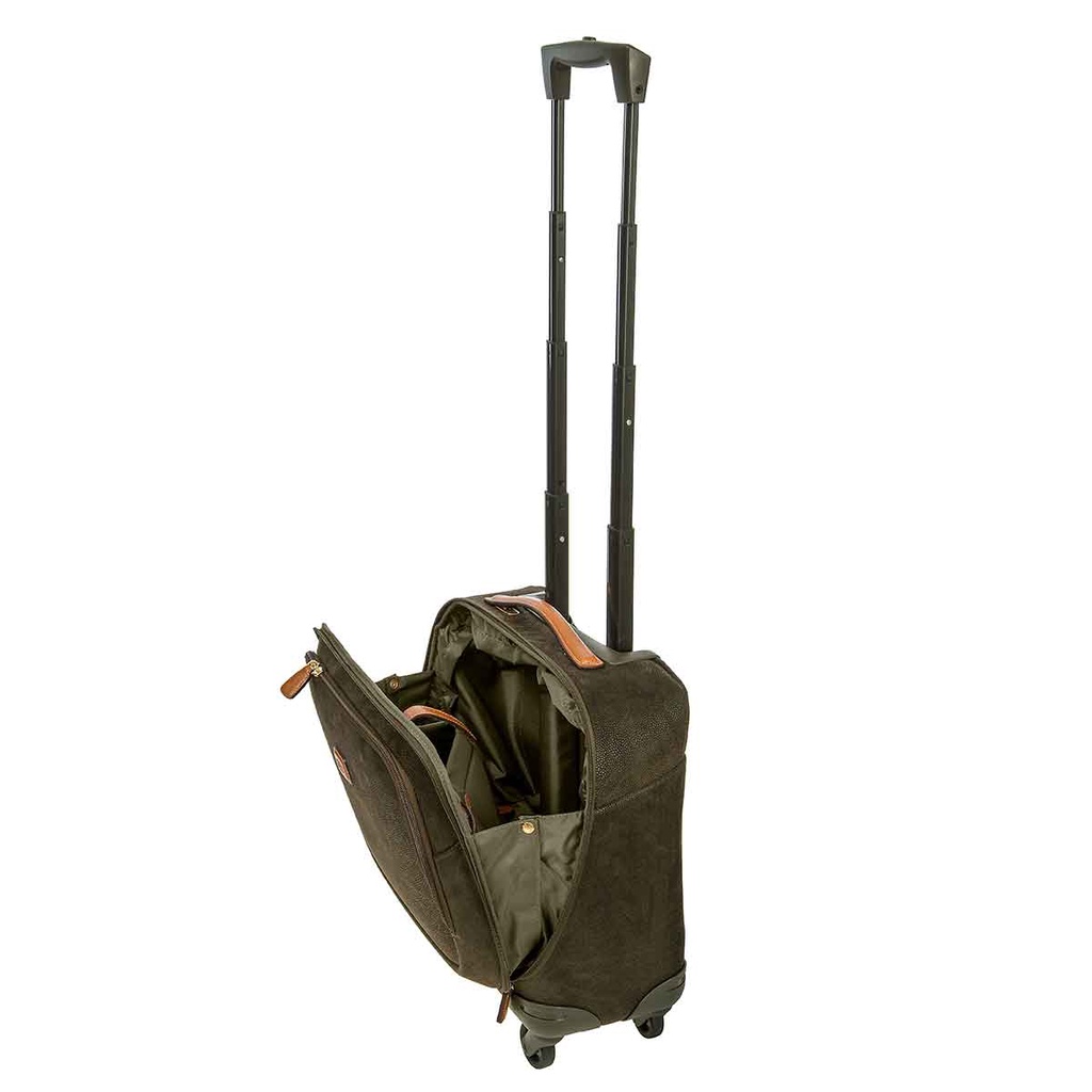 Vali xách tay BRIC’S Life Pilotcase 17″ – Nâu - BRIC’S Milano- Vali Siêu Đẹp , Siêu Bền