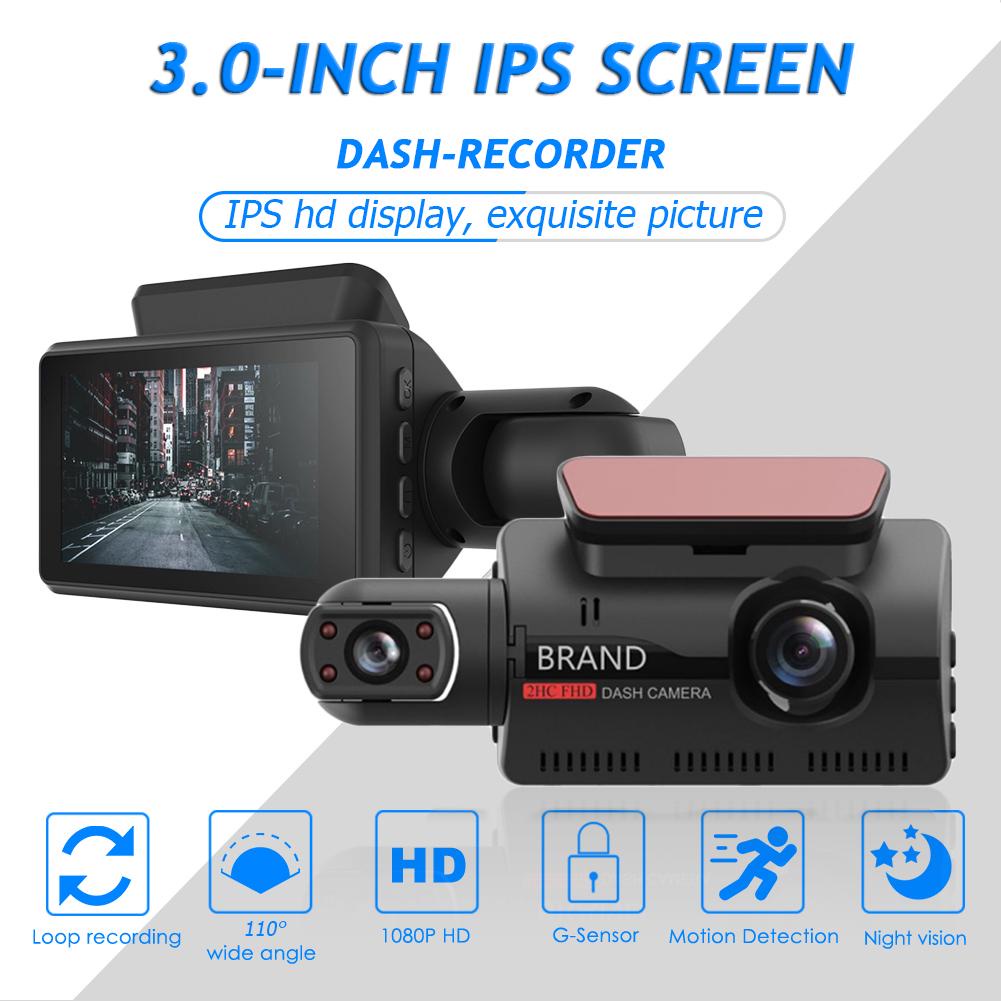 Camera Hành Trình ONTEKCO A68 Ống Kính Kép 3" Ghi Hình DVR 1080P  hồng ngoại ban đêm siêu sáng | BigBuy360 - bigbuy360.vn