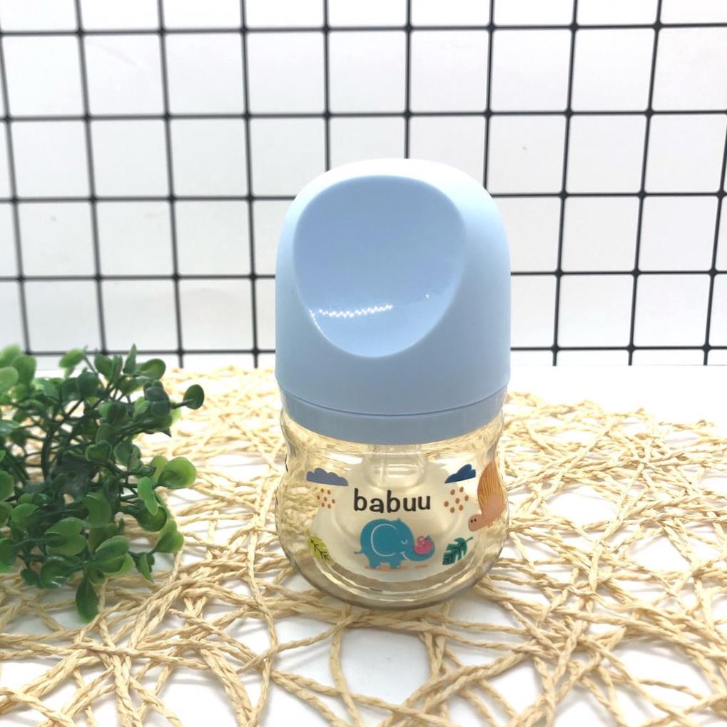 [SIÊU RẺ] bình sữa PPSU babu nhật bản 90ml/210ml/270ml (tặng kèm một núm ti )