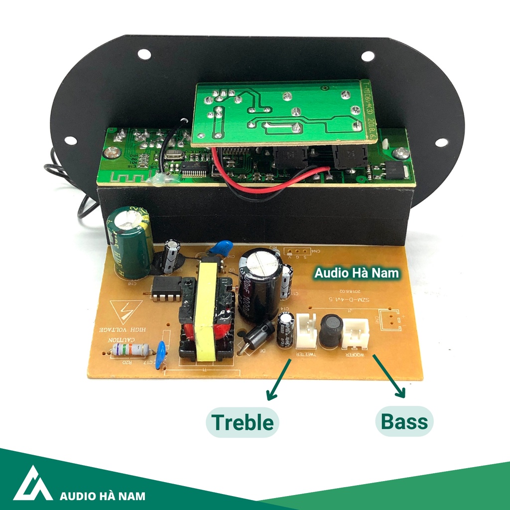 Mạch loa kéo 12v bluetooth hát kraoke kéo được bass 25