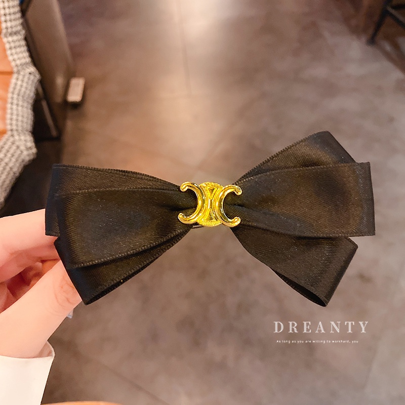 Kẹp Tóc Hình Nơ Phong Cách Hàn Quốc Đơn Giản Cho Nữ