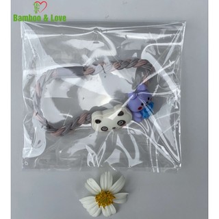 Dây cột tóc co giãn, dễ thương, đa dạng mẫu