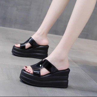 DÉP XUỒNG H DA BÓNG 9 PHÂN