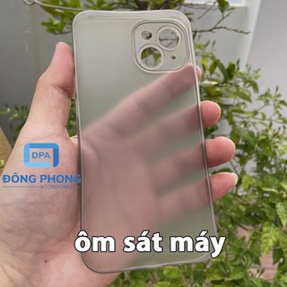 Combo 2 Ốp Lưng Trong Nhám Unibody iPhone 14 Siêu Mỏng
