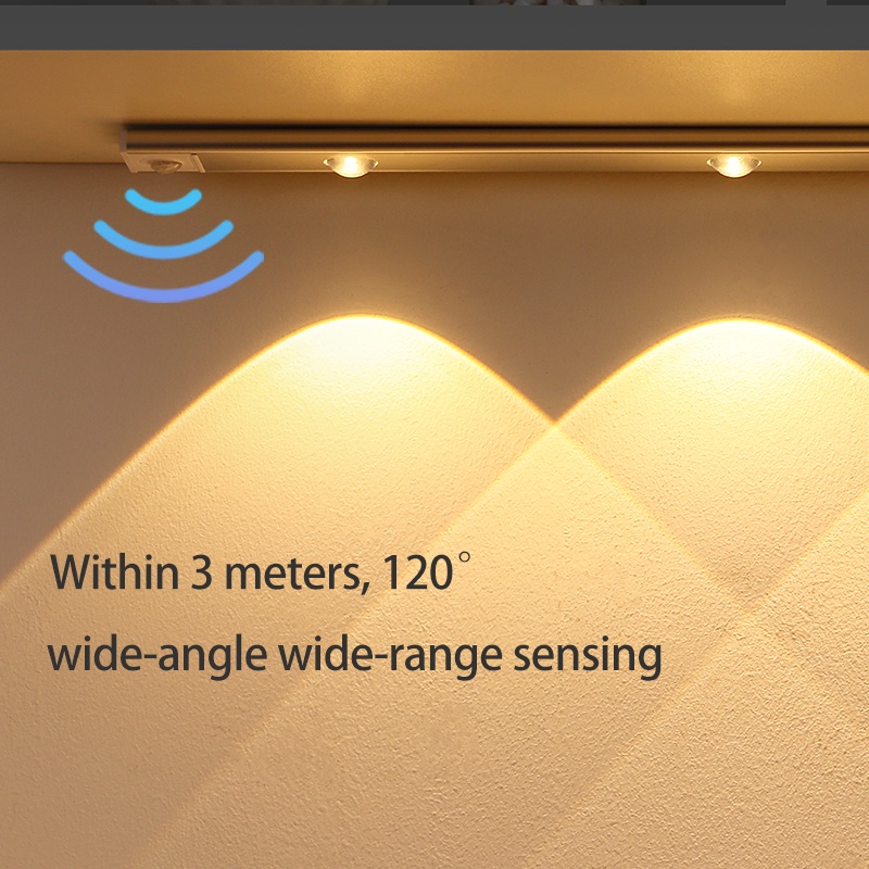 Đèn LED Làm Mát Không Dây USB Cảm Biến Chuyển Động 20 / 30 / 40 / 60CM