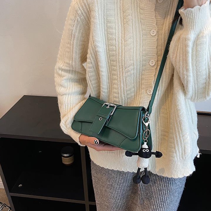 Ielgy Túi Đeo Chéo Vuông Nhỏ Đa Năng Phong Cách retro Cao Cấp Cho Nữ