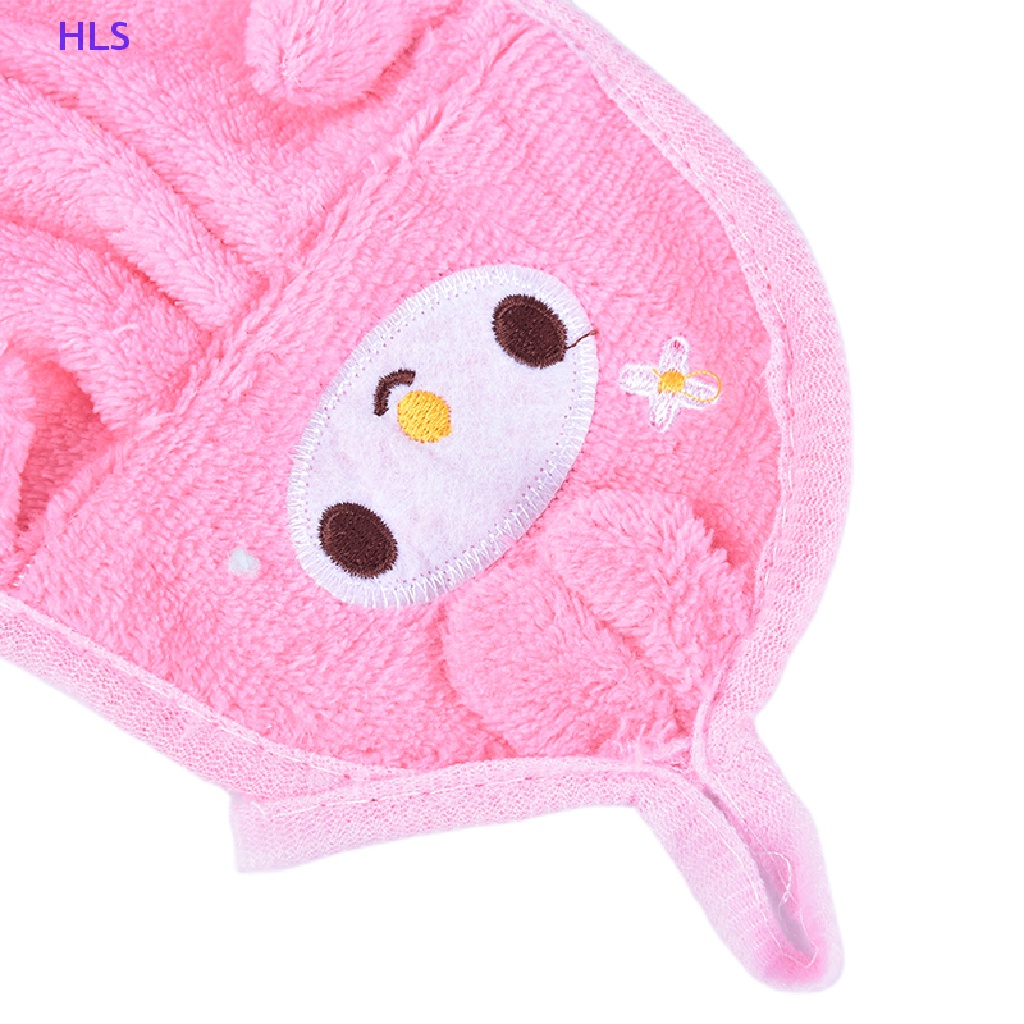 1 Khăn Tắm Mềm Mại Hình Thú Hoạt Hình Treo Tường Cho Bé