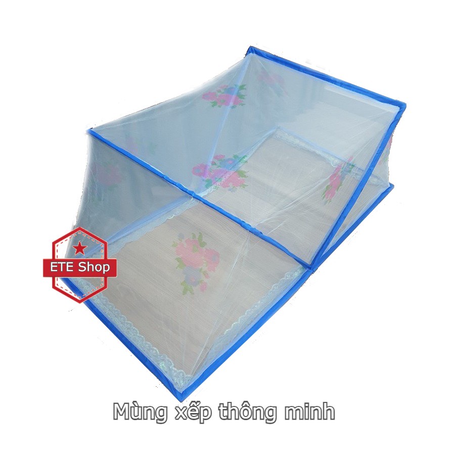 SALE SỐC Mùng chụp thông minh tự bung, xếp gọn, chống muỗi nhiều Kích Thước, hàng VN, ship Hỏa tốc