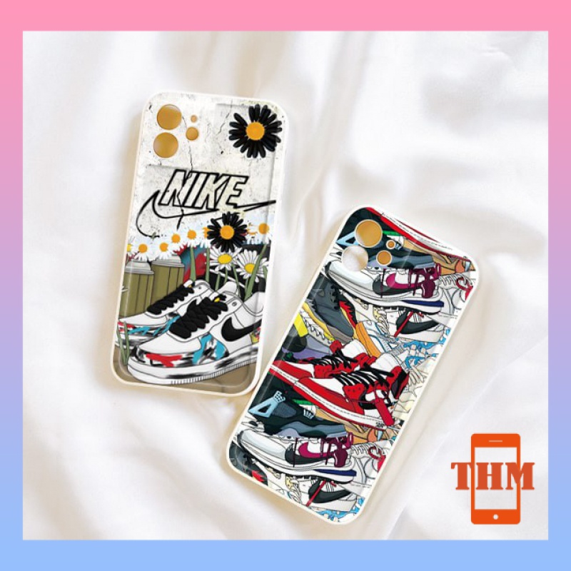 Ốp lưng iphone 11 SneakAir bóng cạnh vuông 6/6plus/6s/6splus/7/7plus/8/8plus/x/xr/xs/11/12/13/pro/max/plus/promax