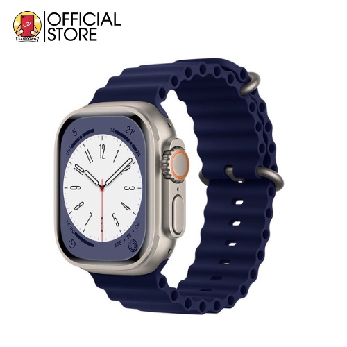 Dây Đeo Đồng Hồ Silicon Dành Cho Apple watch 49mm 44mm 40mm 45mm 41mm 42mm 38mm 49 44 45 mm Ultra 8 7 6 3 se 8 Handtown