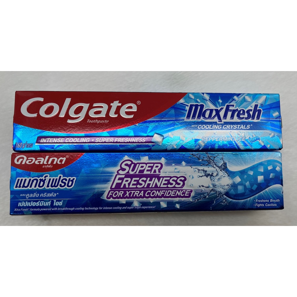 Kem đánh răng Colgate Maxfresh Thái Lan chính hãng - tuýp to 160gr