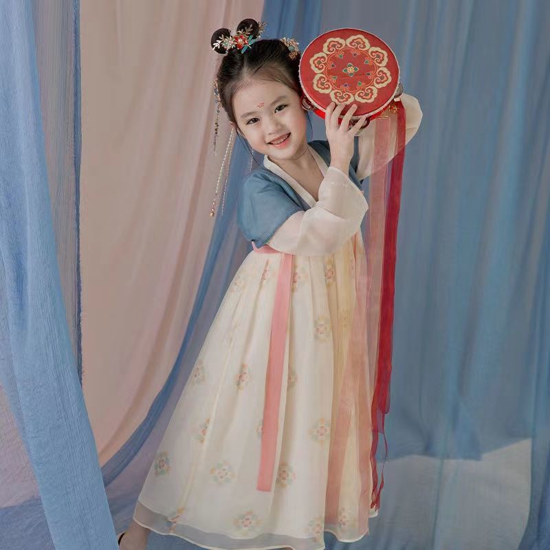 Đầm Hán Phục Thiết Kế Mới Thời Trang Theo Phong Cách Trung Hoa