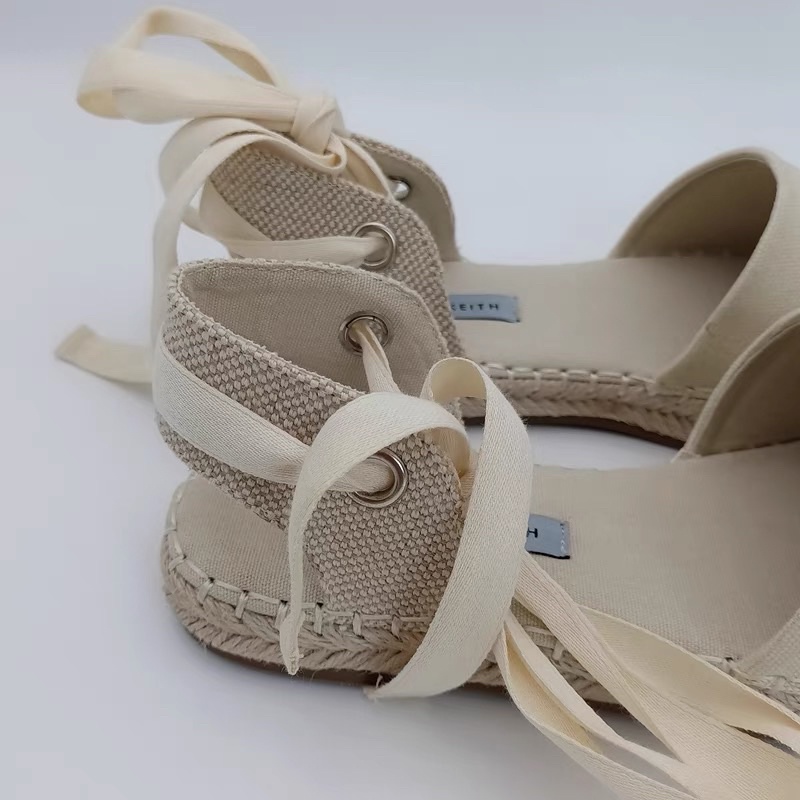 ORDER 🌺 Cnk Sandal viền cói dây cột