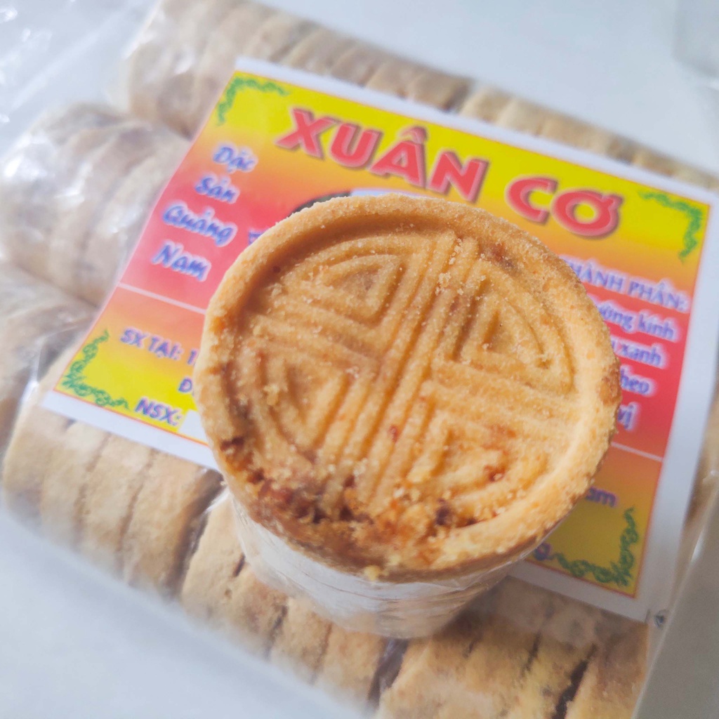 BÁNH ĐẬU XANH NHÂN THỊT HEO nướng 150G - Đặc sản Hội An