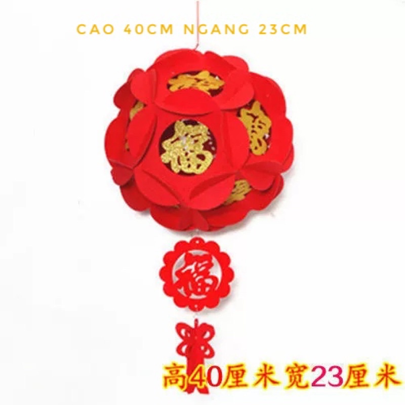 ĐÈN LỒNG CHỮ PHÚC TRANG TRÍ DỊP LỄ TẾT