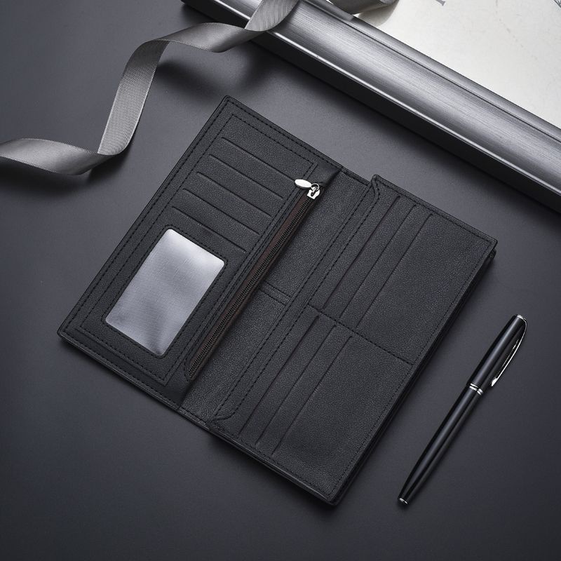 Ví Da Mỏng Dáng Dài Đa Năng Thời Trang Trẻ Trung Cho Nam