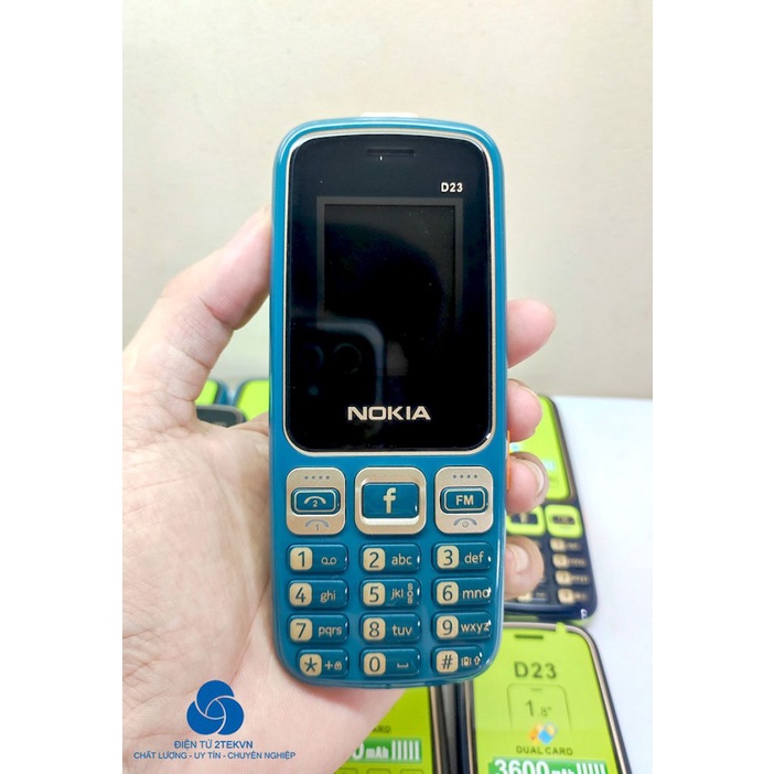 Điện thoại Nokia D23 pin khủng loa to dùng cho người lớn tuổi - Bảo hành 12 tháng