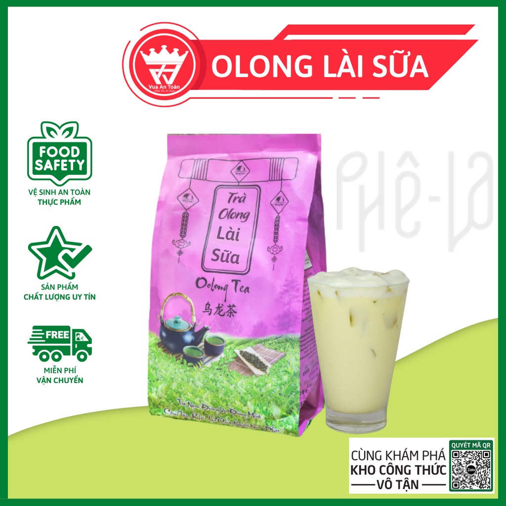 Trà Oolong Nhài Sữa Phê La 1KG VUAANTOAN Pha Trà Sữa Ô Long Nhài Sữa, Chuỗi Trà Sữa Phê La Hot Thị Trường